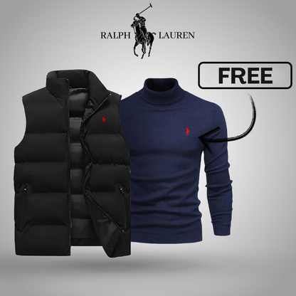 RALPH LAUREN WAISTCOAT + FREE SWEATER (CLEARENCE)