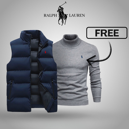 RALPH LAUREN WAISTCOAT + FREE SWEATER (CLEARENCE)