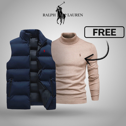 RALPH LAUREN WAISTCOAT + FREE SWEATER (CLEARENCE)