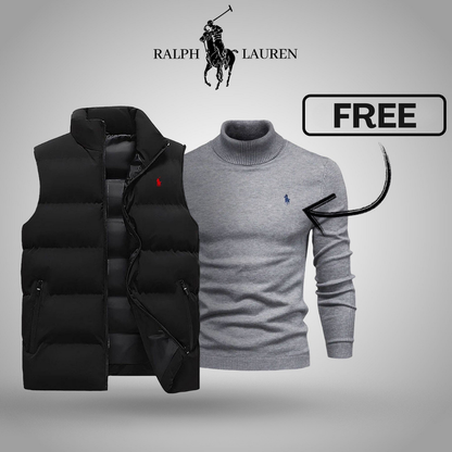 RALPH LAUREN WAISTCOAT + FREE SWEATER (CLEARENCE)