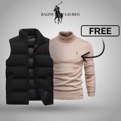 RALPH LAUREN WAISTCOAT + FREE SWEATER (CLEARENCE)